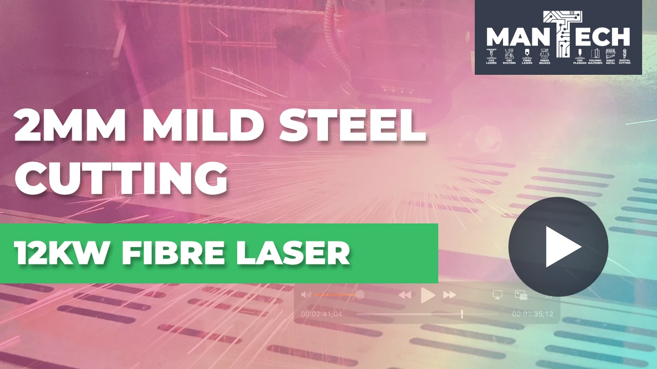 Unrivalled Power: 12kW SF3015H Fibre Laser Cutter in Action