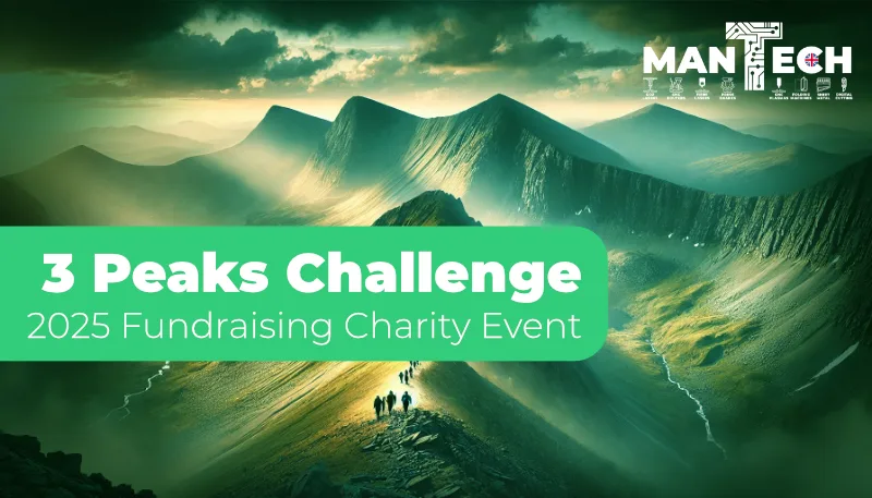 Mantech Takes on the Epic 3 Peaks Challenge to Support ‘Helping Hands’ Charity