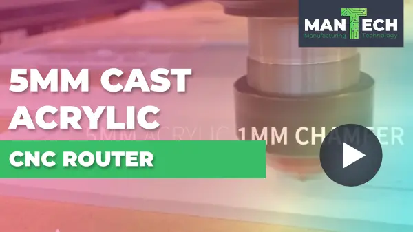 5mm Cast Acrylic – 1mm Chamfer