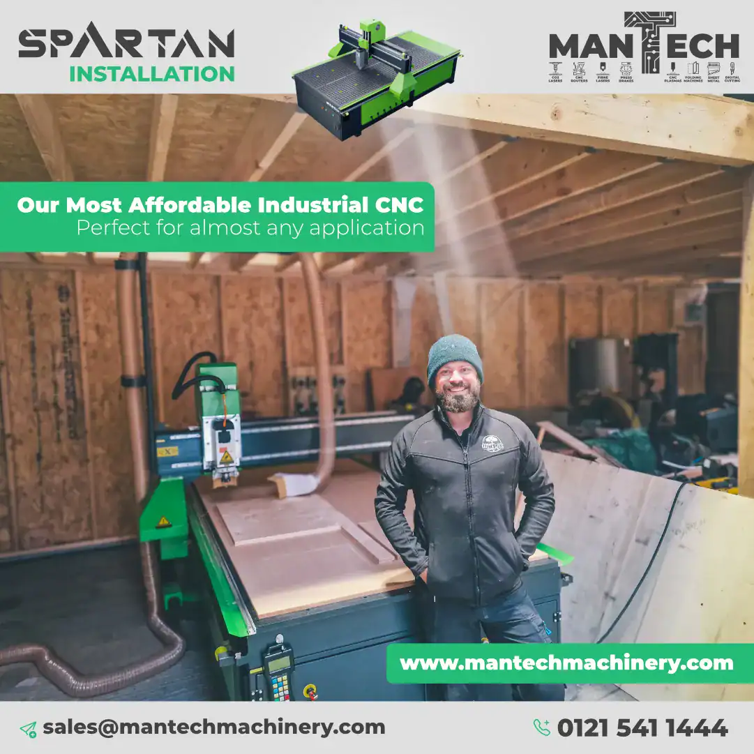 New Customer in Sligo Chooses Spartan 1325 CNC Router