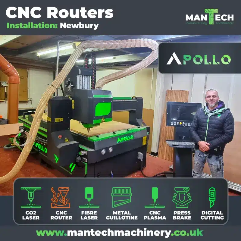 Apollo 1325: A Versatile Automatic Tool Change CNC Router