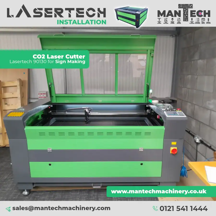Lasertech 90130 CO₂ Laser Installed in Gloucestershire
