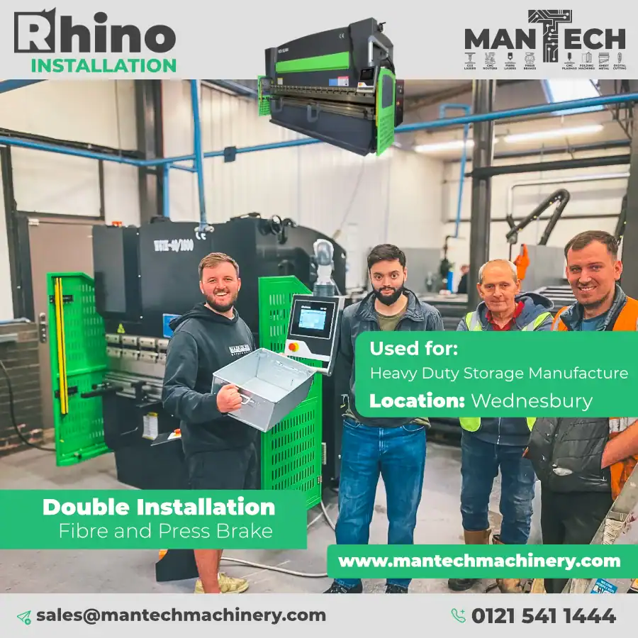 Hydraulic Press Brake Installation – Wednesbury, West Midlands