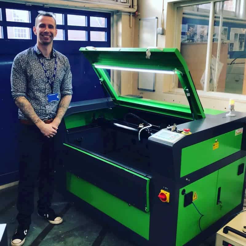 New Laser Machine Install – College.