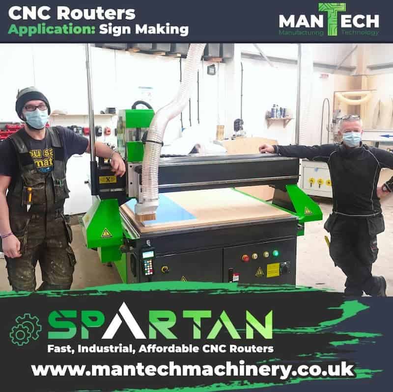 Dumfries Based Sign Company – Spartan CNC Router
