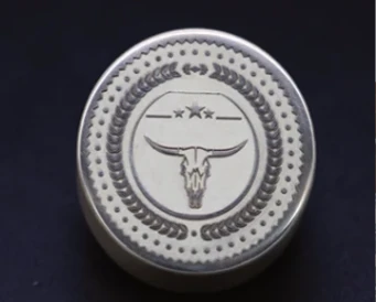Fibre laser engraving sample A