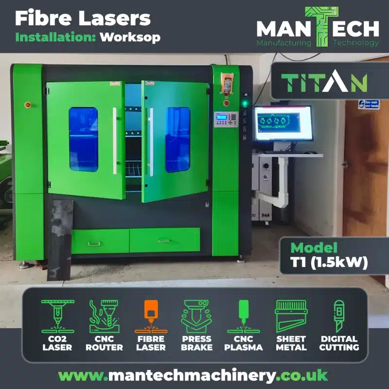Unveiling the Titan T1 Fibre Laser Cutter: Engineered for Precision in Worksop