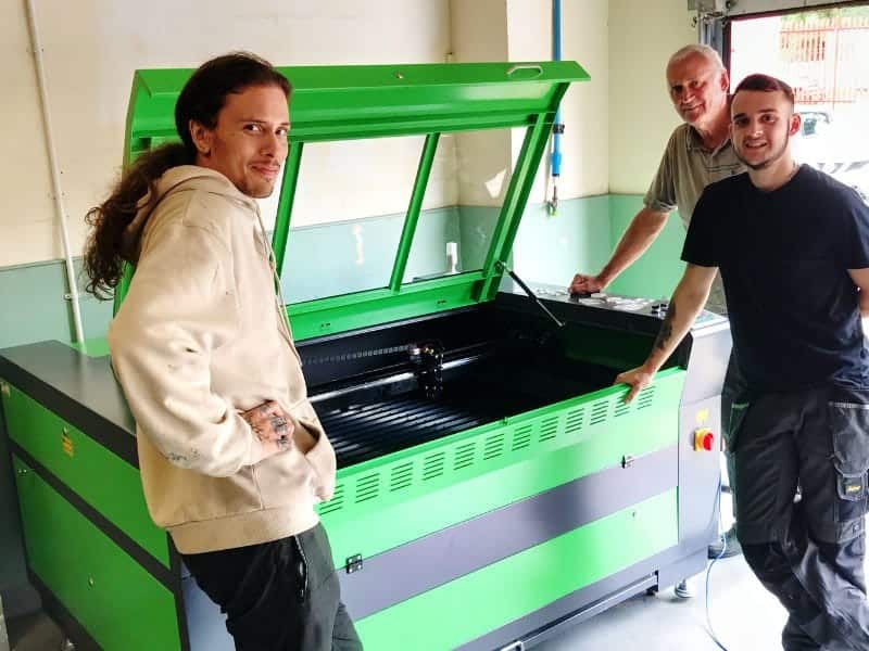 Hygiene Company buys Lasercutter