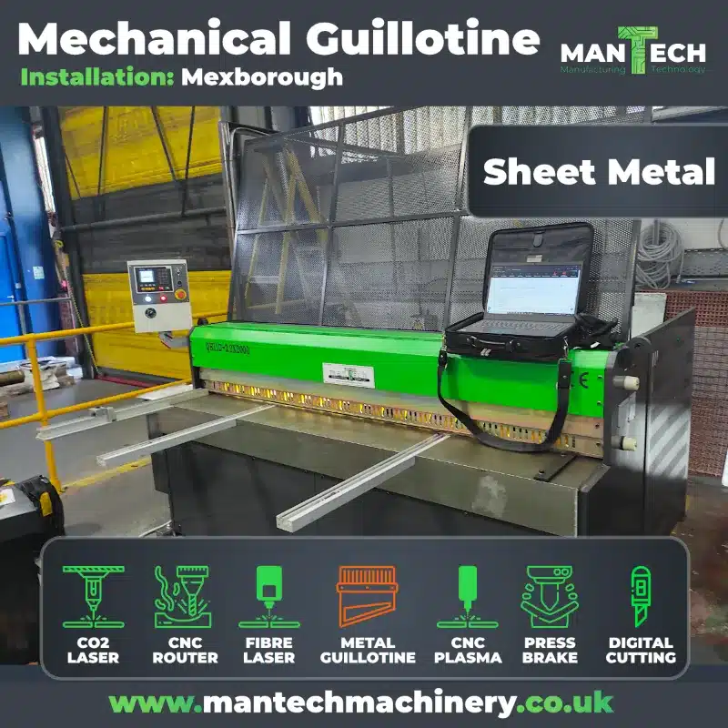 Mexborough Workshop Boosts Efficiency with Mechanical Guillotine Installation