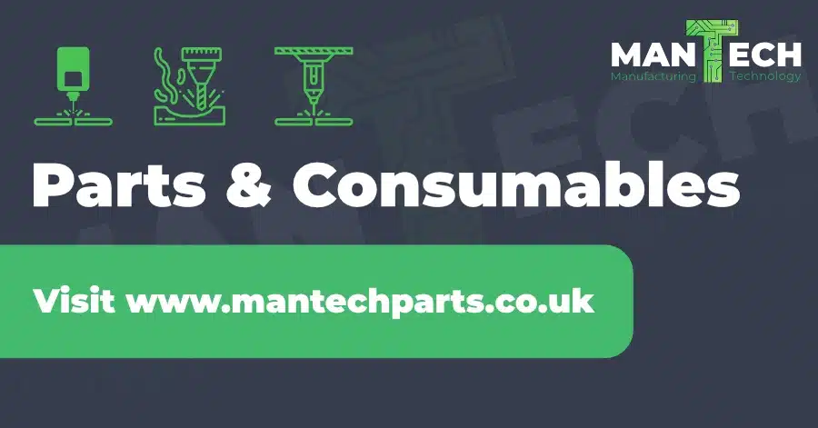 Mantech spare parts and consumables range