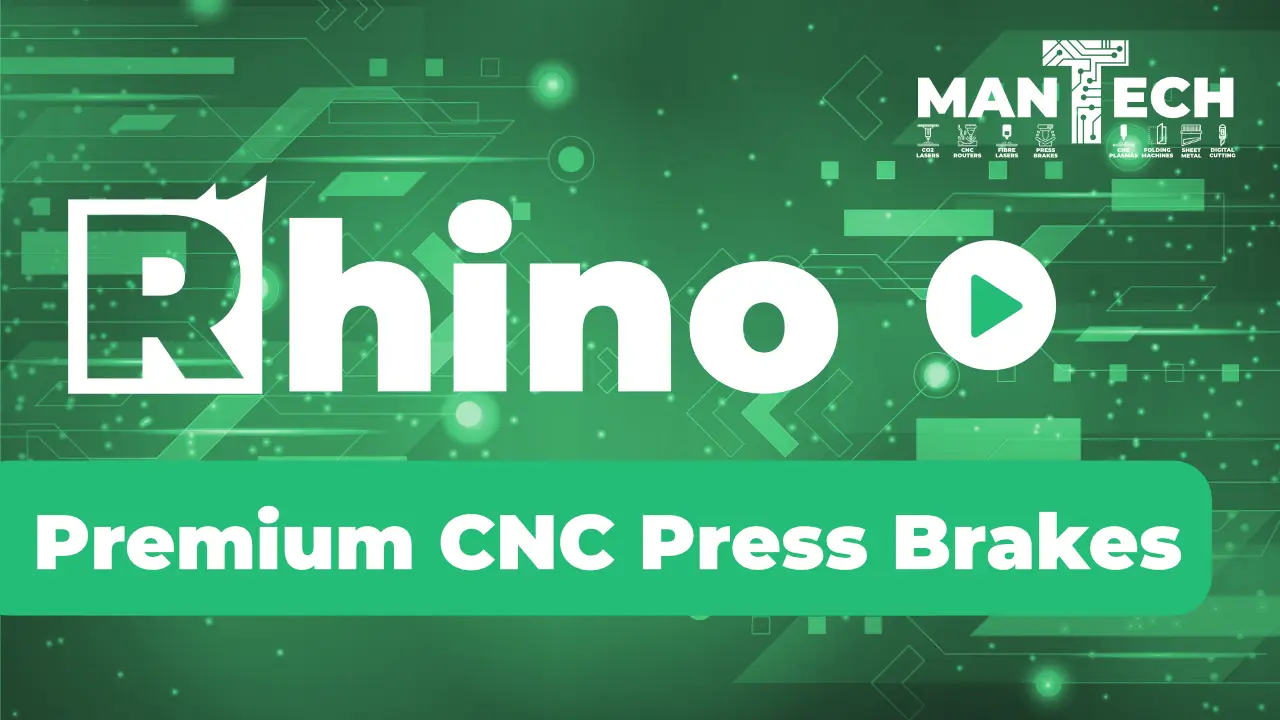 Rhino Premium CNC press brakes by Mantech UK