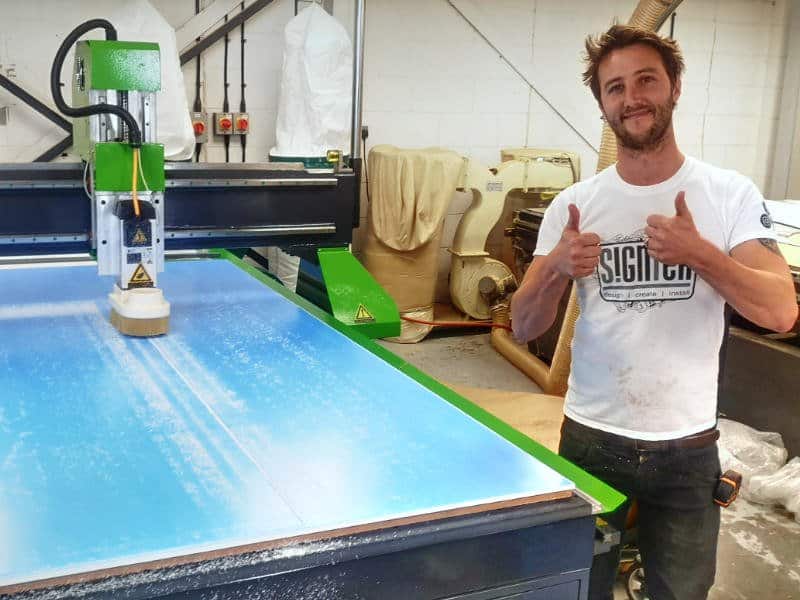 Signmaker uses Spartan CNC Router