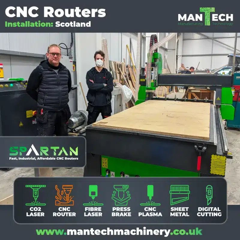 Spartan 1325 ATC CNC Router: Revolutionising Campervan Conversions with Precision and Ease
