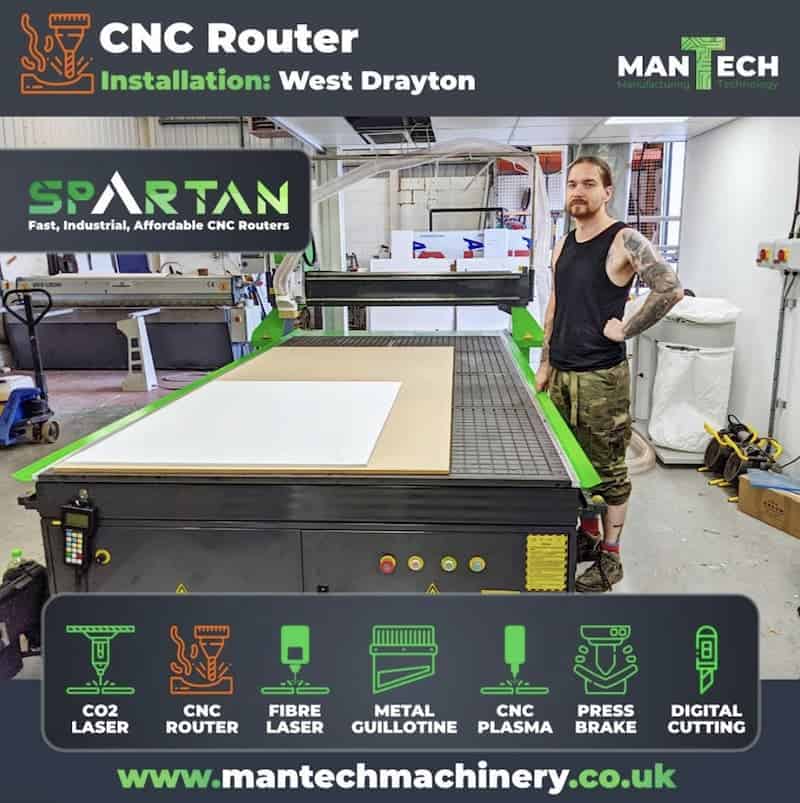 Spartan CNC Router – West Drayton