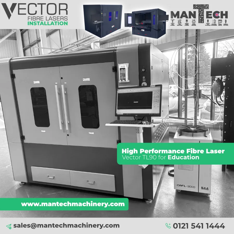 Vector FL90 Fibre Laser Installed at Wolverhampton College