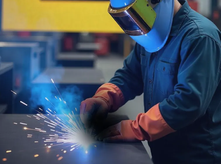 Fibre laser welding safety enclosure and PPE requirements