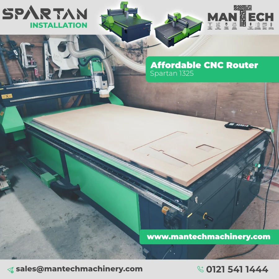 CNC Router Installation for Joinery Specialist in Bishampton