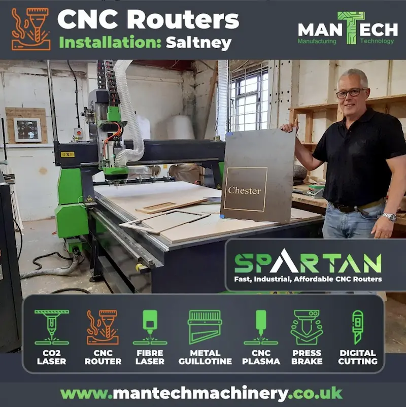 Affordable ATC Router – Saltney Installation