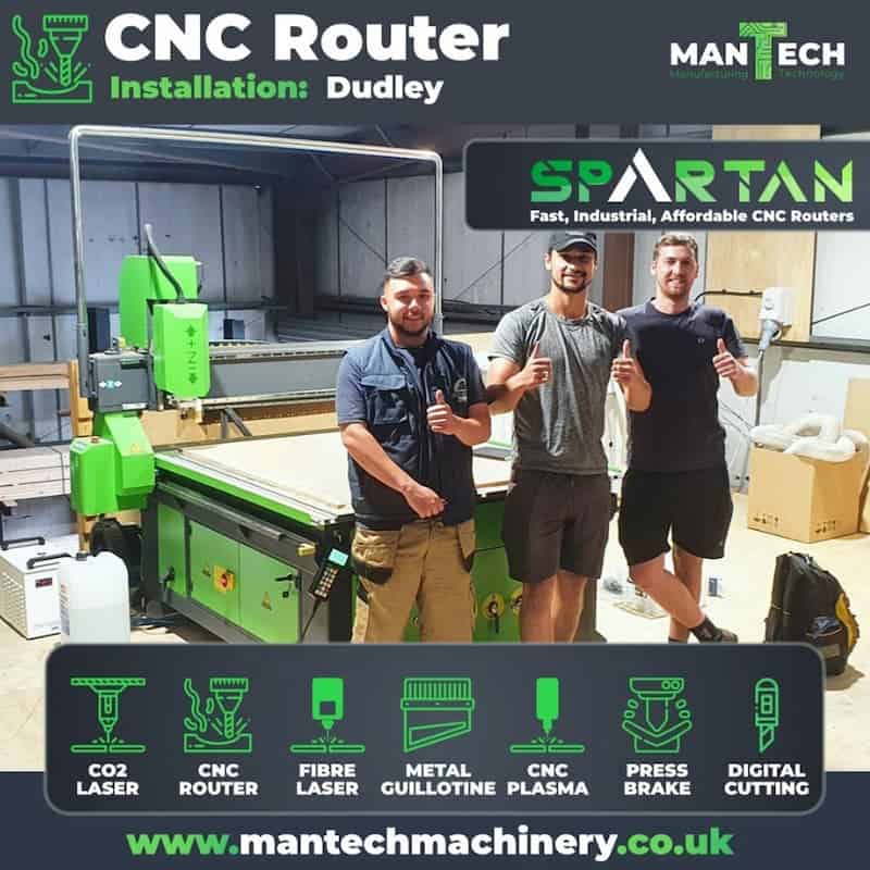 CNC Router Installation – Dudley