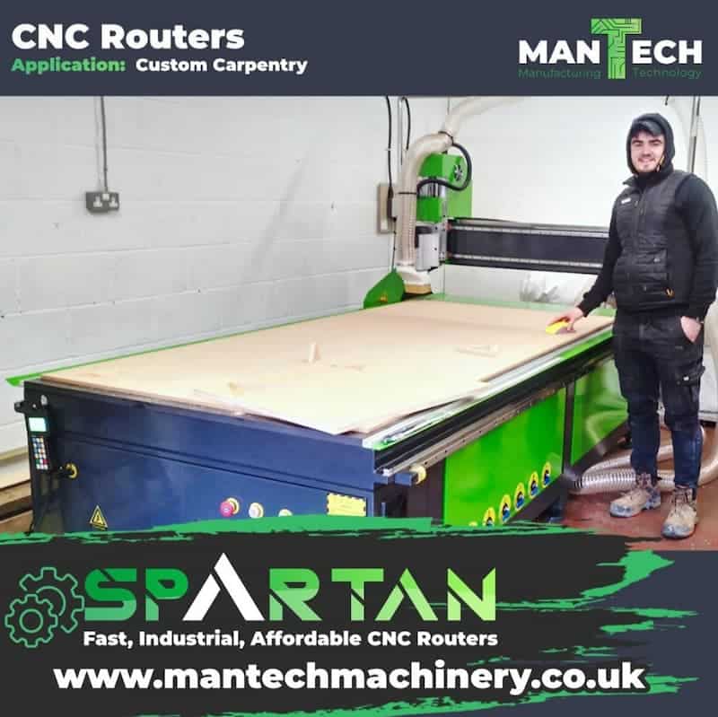 Custom Joinery Made Easy – Spartan CNC Router