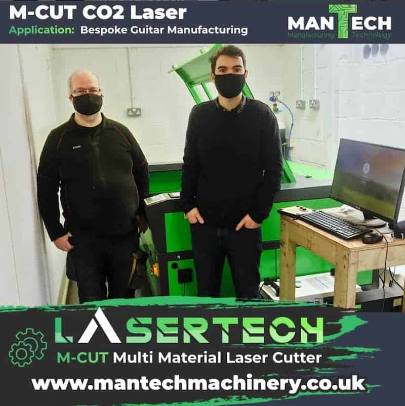 Guitar Maker Chooses M-Cut Multi-Material Laser Cutter