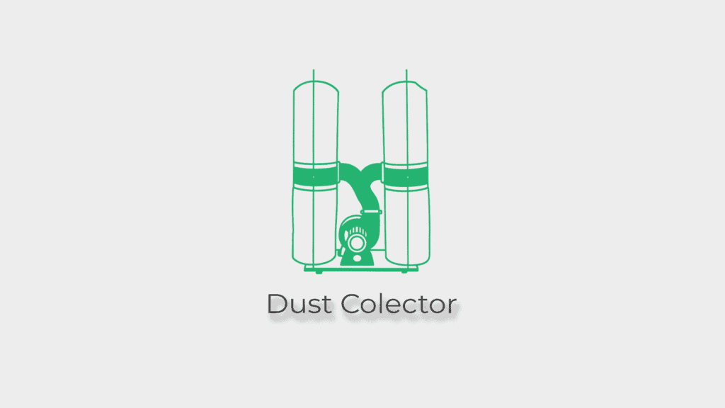 CNC router dust collector