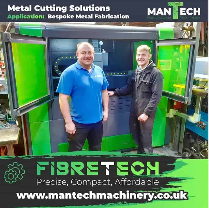 Bespoke Metal Fabricator – Compact Fibre Laser