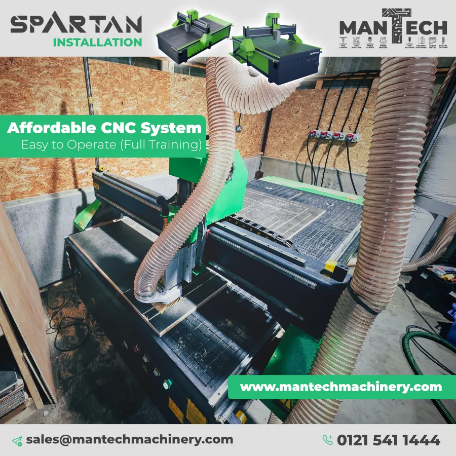 Spartan 1325 CNC Router Installed for Vehicle Conversions – Precision & Efficiency