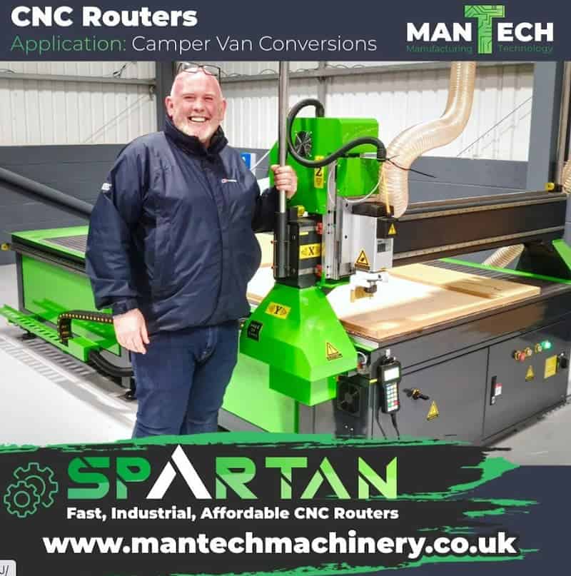 Spartan CNC Router For Van Conversions
