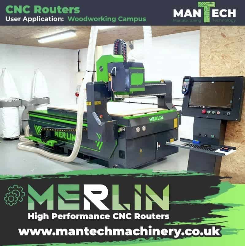 Merlin CNC Router – Rycote Wood Furniture Centre